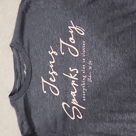 Women "#Jesus Sparks Joy" #religious #shirt size #small - Picture 2 of 6
